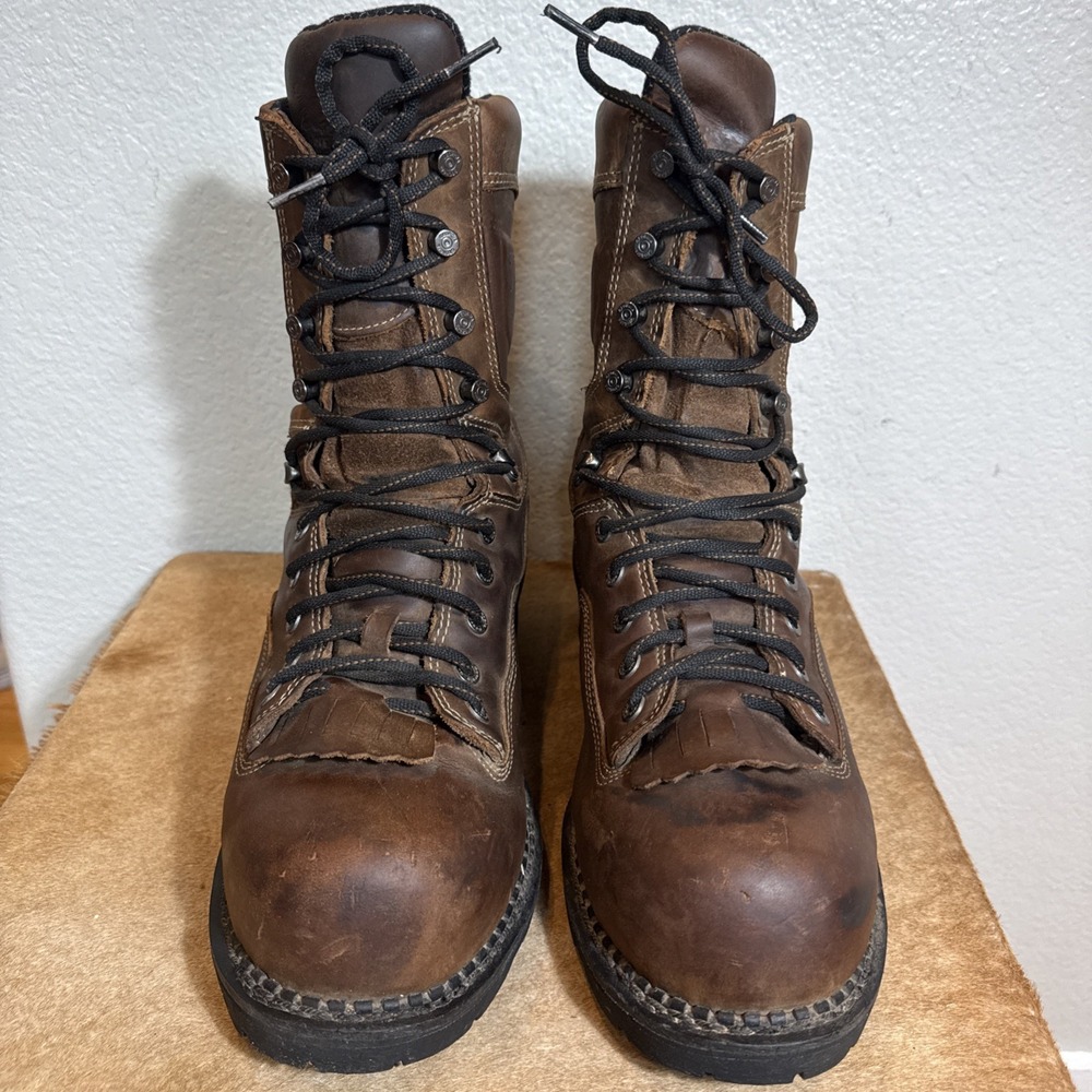 Georgia Boot Men's Made in USA Logger Waterproof Composite Toe Work Boot GB00540 - Picture 3 of 8
